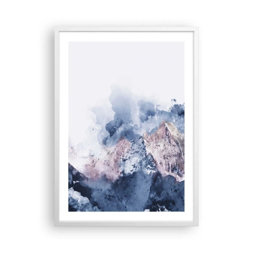 Affiche dans un cadre blanc - Poster - Ce sont des sommets ! - 50x70 cm