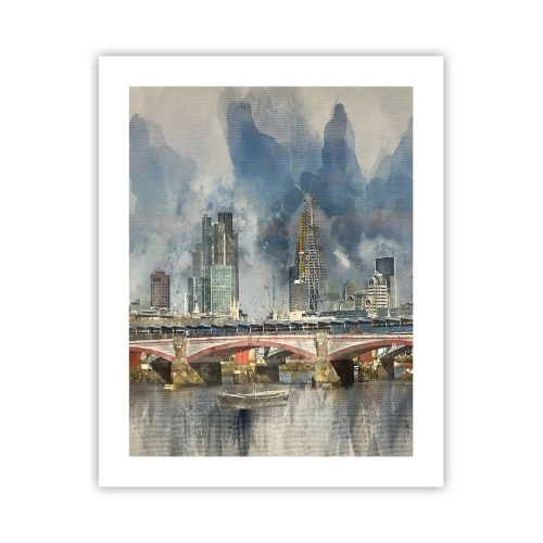 Affiche - Poster - Londres dans toute sa splendeur - 40x50 cm