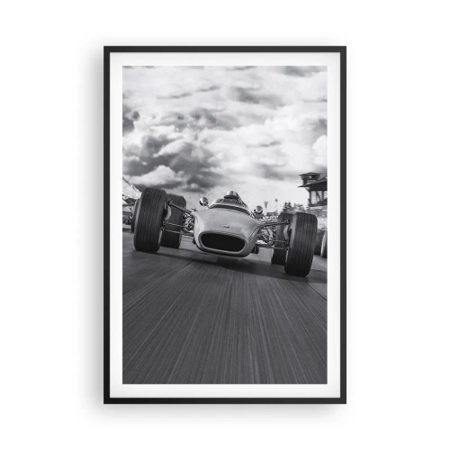 Affiche dans un cadre noir - Poster - Puissance! - 61x91 cm