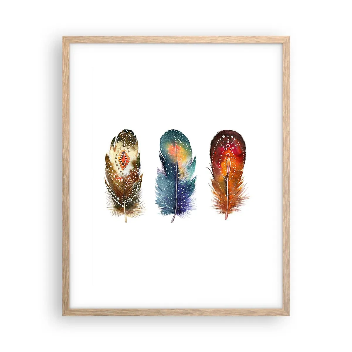 Affiche dans un chêne clair - Poster - Rituels, cérémonies, secrets - 40x50 cm