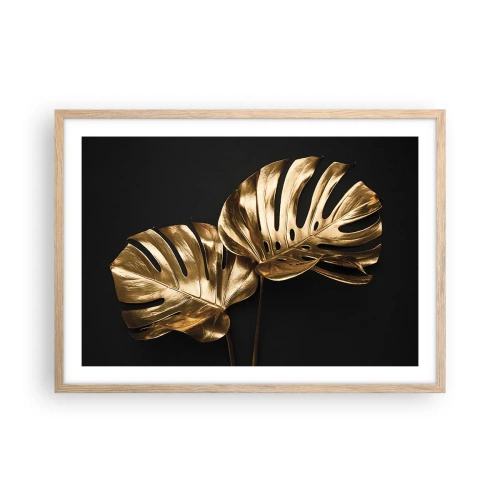 Affiche dans un chêne clair - Poster - Les trésors de la nature - 70x50 cm