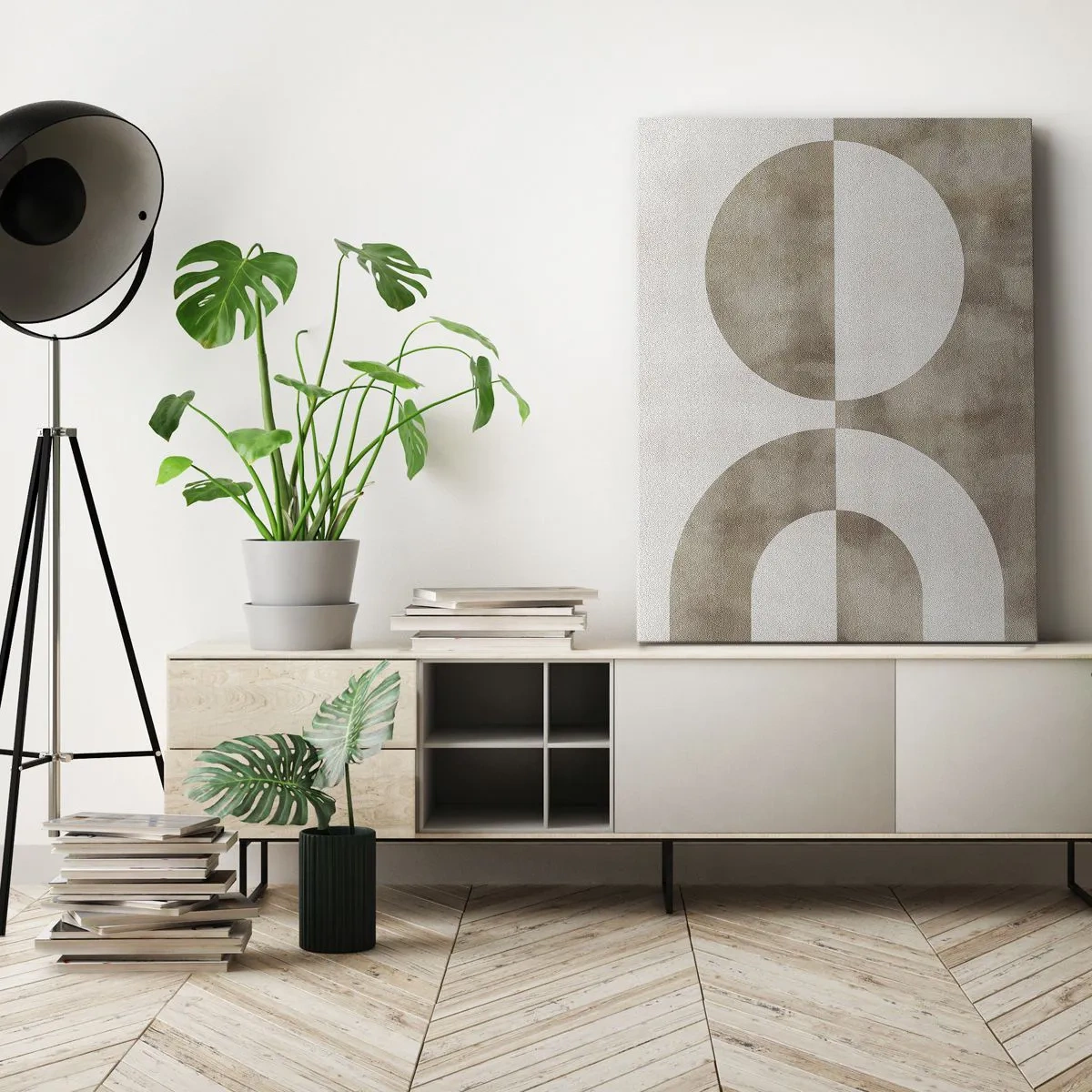 Impression sur toile - Image sur toile - Similitudes et différences - 45x80 cm