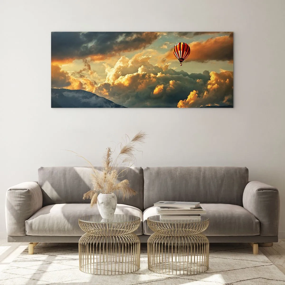 Impression sur verre - Image sur verre - Je vole parce que je veux - 100x40 cm