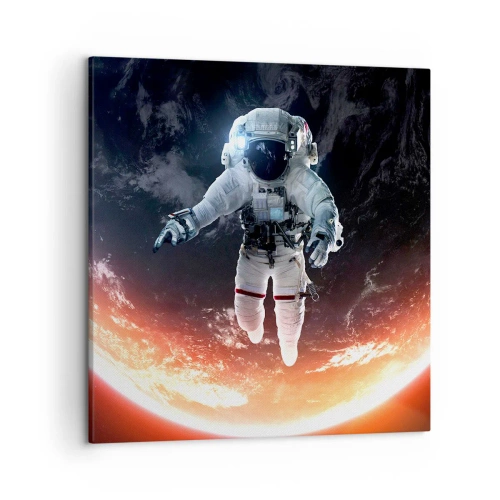 Impression sur toile - Image sur toile - Puis-je rester un peu plus longtemps ? - 50x50 cm