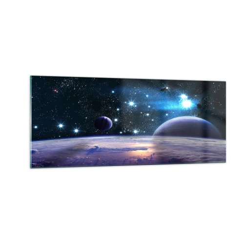 Impression sur verre - Image sur verre - Toujours seul? - 100x40 cm