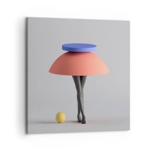 Impression sur toile - Image sur toile - Composition surréaliste - 60x60 cm