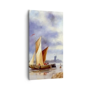 Impression sur toile - Image sur toile - Retour de marin - 55x100 cm