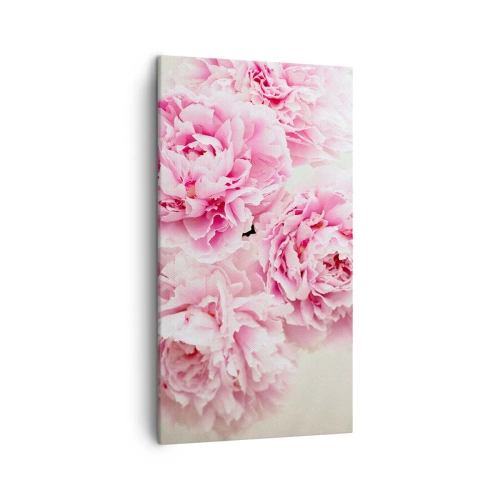 Impression sur toile - Image sur toile - En glamour rose - 45x80 cm
