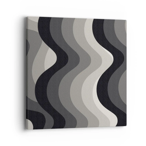 Impression sur toile - Image sur toile - Vague après vague - 40x40 cm