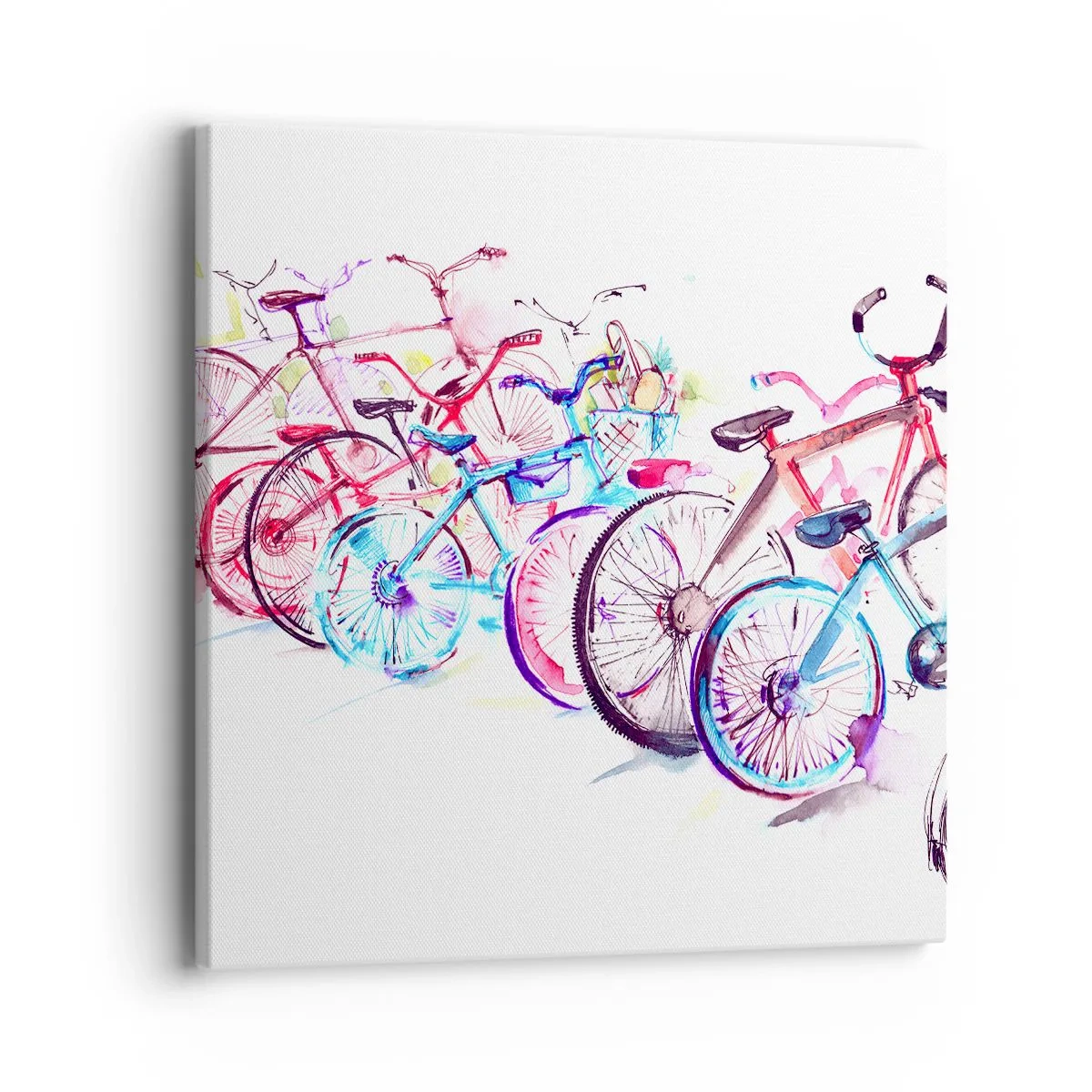 Impression sur toile - Image sur toile - Congrès du club Antymoto - 40x40 cm