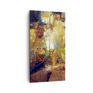 Impression sur toile - Image sur toile - Froid, tiède, chaud - 55x100 cm