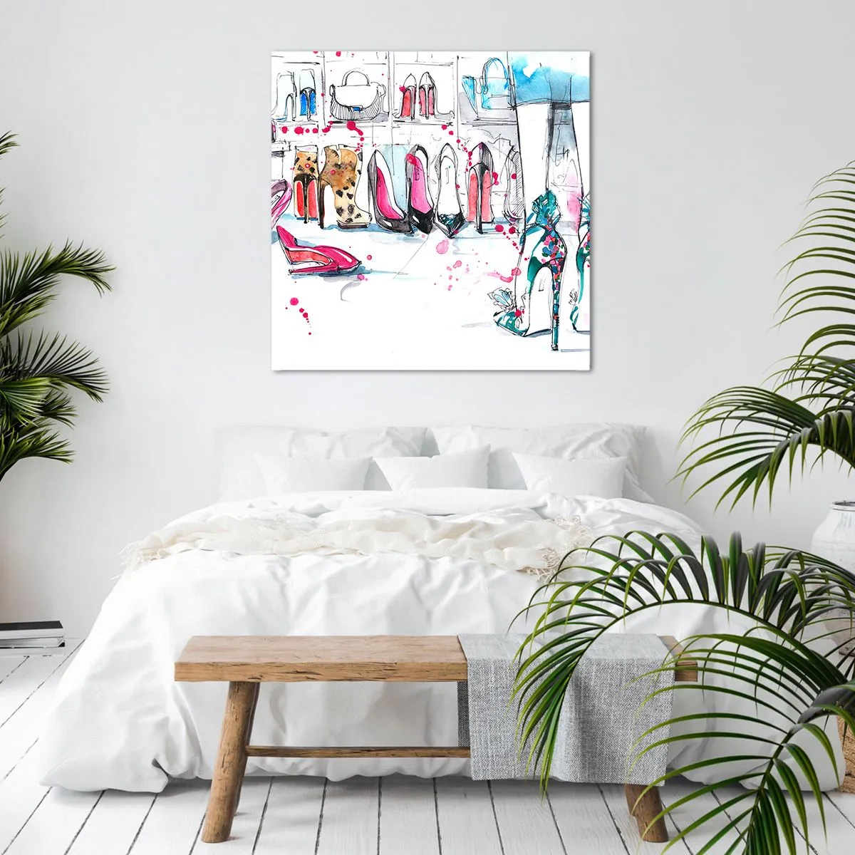 Impression sur toile - Image sur toile - Sésame, ouvre-toi - 70x70 cm