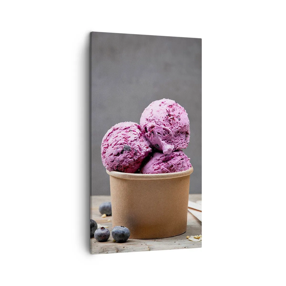 Impression sur toile - Image sur toile - Douceur et froideur - 45x80 cm