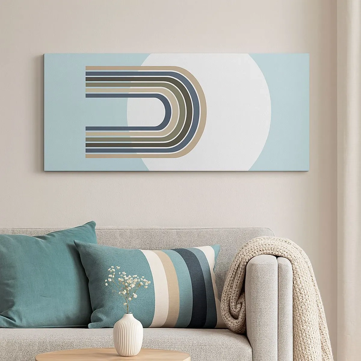 Impression sur toile - Image sur toile - Attraction irrésistible - 100x40 cm