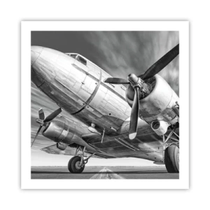 Affiche - Poster - Toujours prêt à voler - 60x60 cm