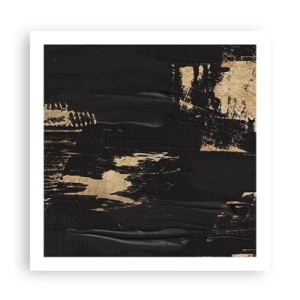 Affiche - Poster - Empreinte du toucher - 60x60 cm