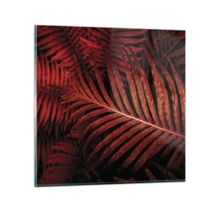 Impression sur verre - Image sur verre - Chaleur de la vie - 30x30 cm