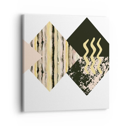 Impression sur toile - Image sur toile - Pas si simple - 40x40 cm