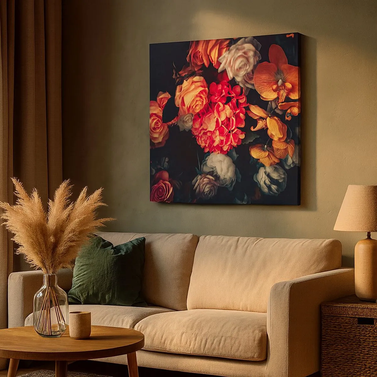 Impression sur toile - Image sur toile - Comme chez les maîtres hollandais - 30x30 cm