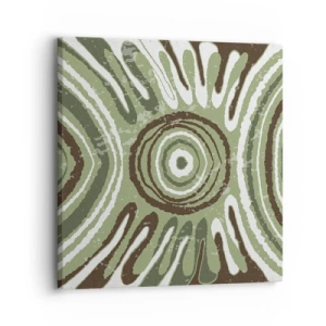 Impression sur toile - Image sur toile - Une explosion d'émotions - 30x30 cm