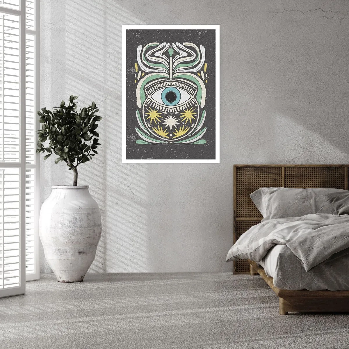 Affiche - Poster - Rituels tribaux - 40x50 cm