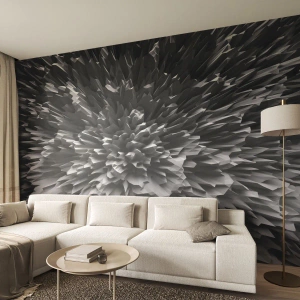 Papier Peint Photo Premium Canvas - Ça ne peut pas être plus dur que ça - 3D, Moderne, Tridimensionnel - 350x256 cm