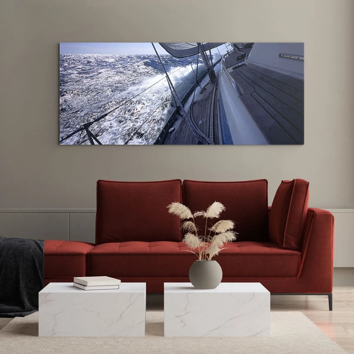 Impression sur verre - Image sur verre - Je sais ce que c'est d'être un oiseau - 100x40 cm