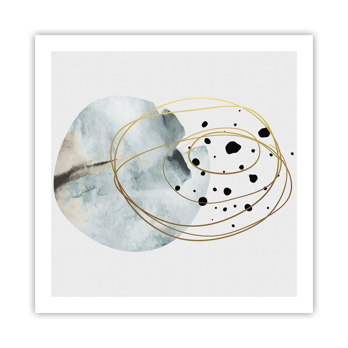 Affiche - Poster - Emmêlement de l'espace - 60x60 cm