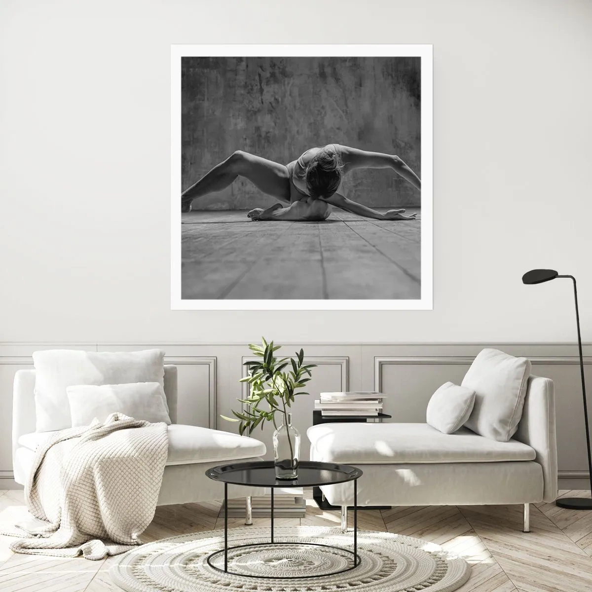 Affiche - Poster - Symétrie trouvée - 50x50 cm