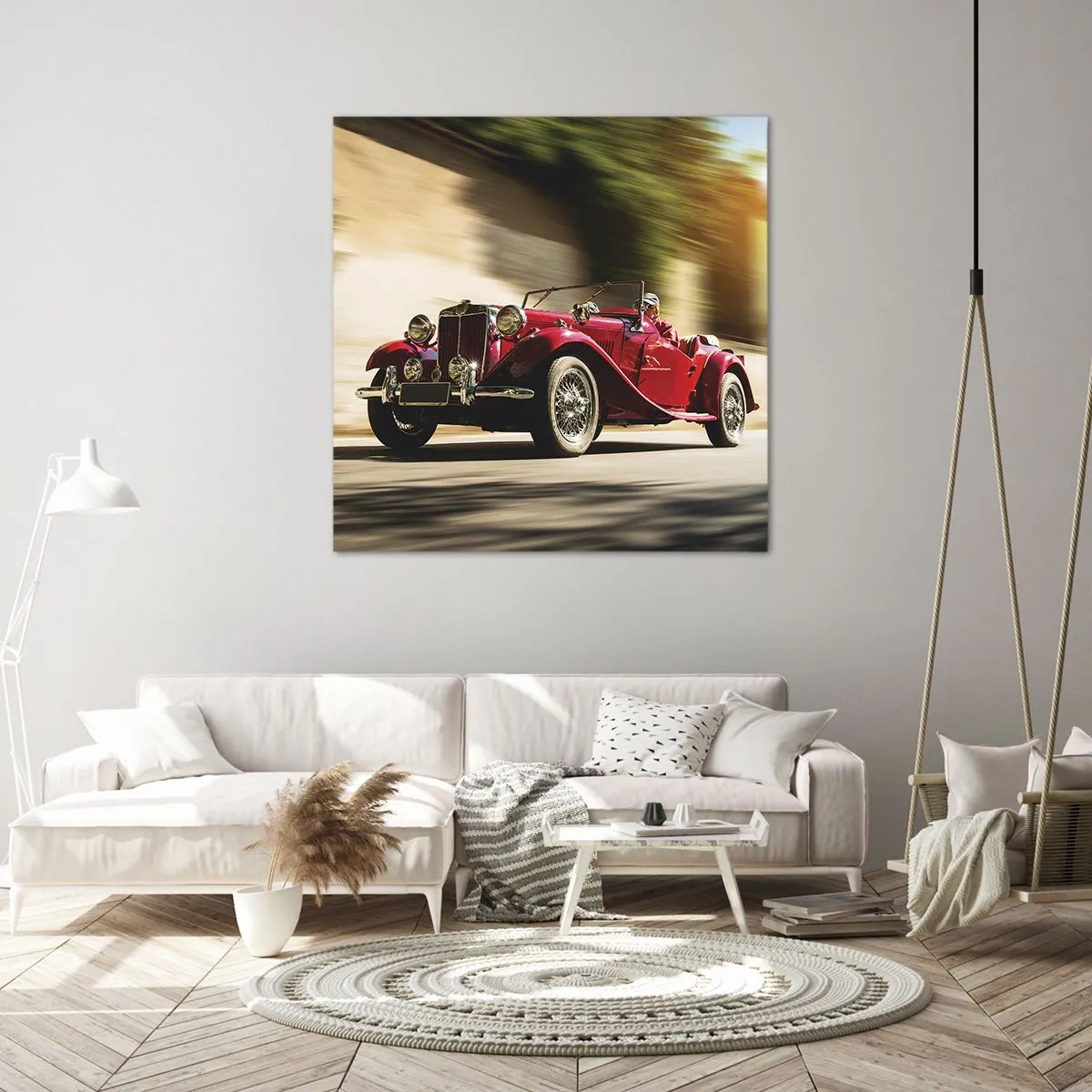 Impression sur toile - Image sur toile - Plus belle que Nike de Samothrace - 30x30 cm