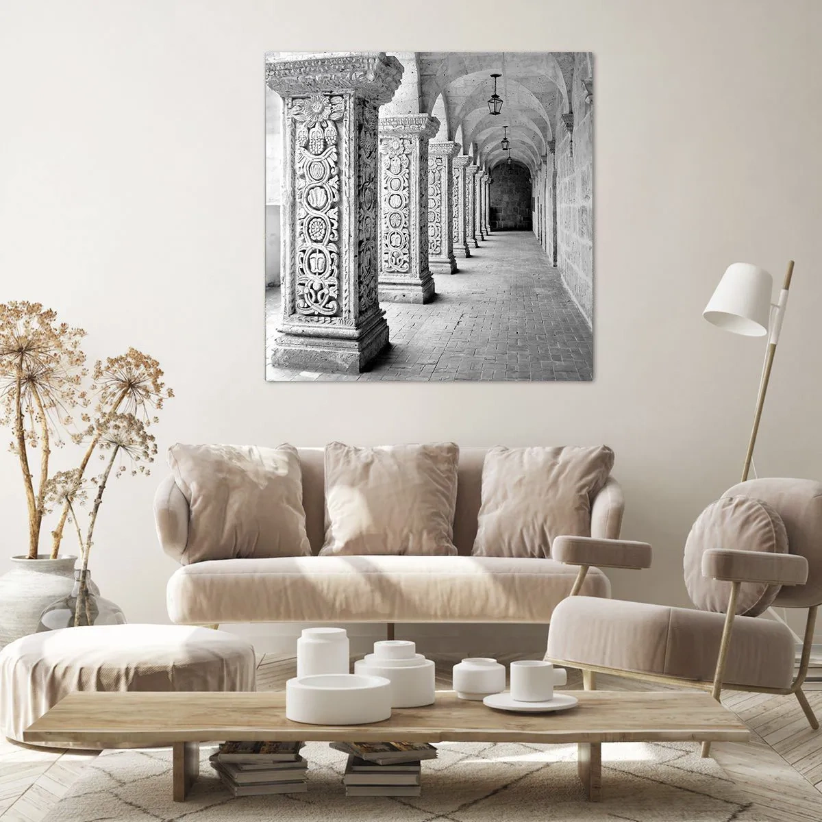 Impression sur toile - Image sur toile - Où cela mène-t-il…? - 60x60 cm