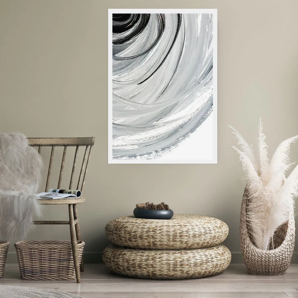 Affiche - Poster - Composition orbitale - 61x91 cm