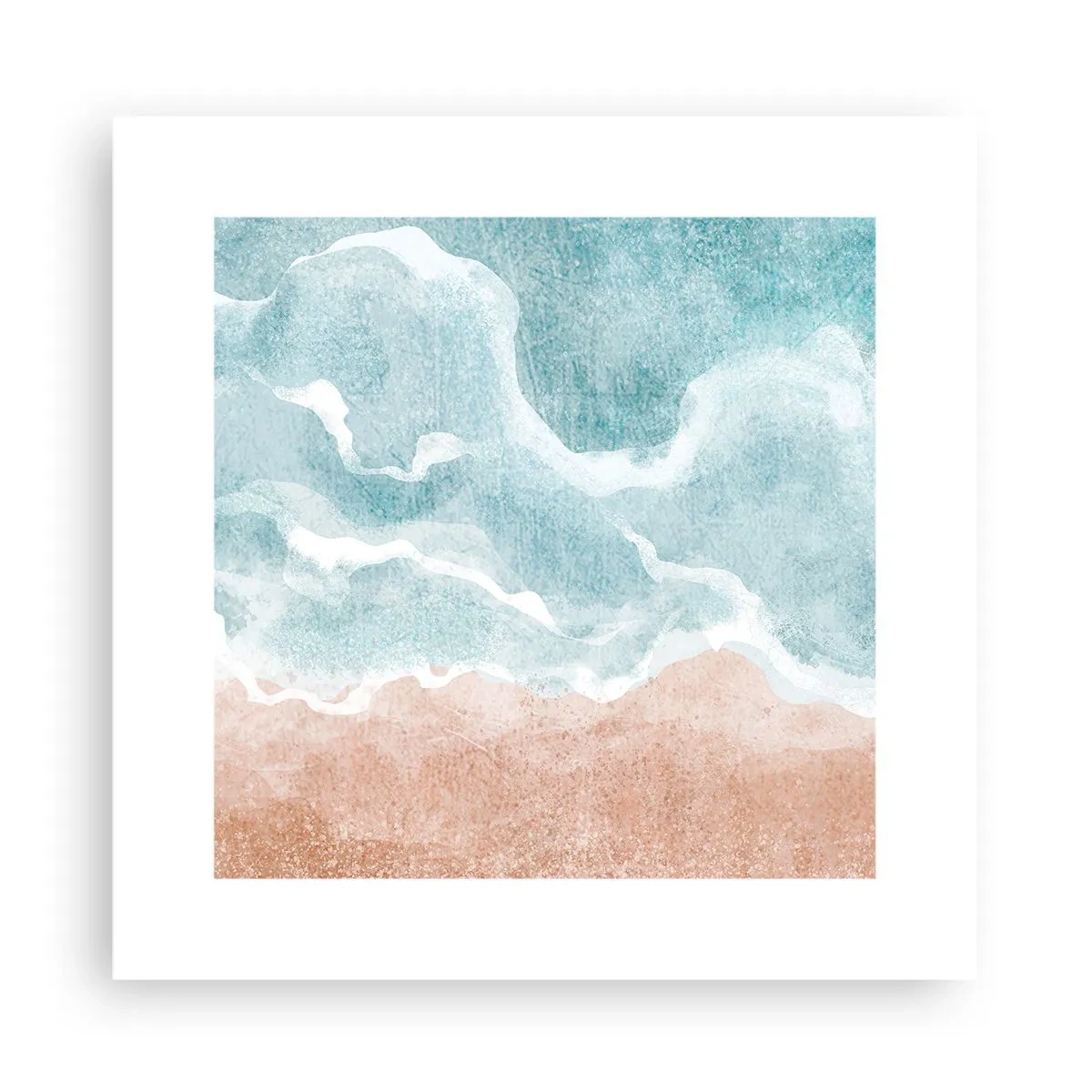 Affiche - Poster - Abstraction du nuage - 30x30 cm