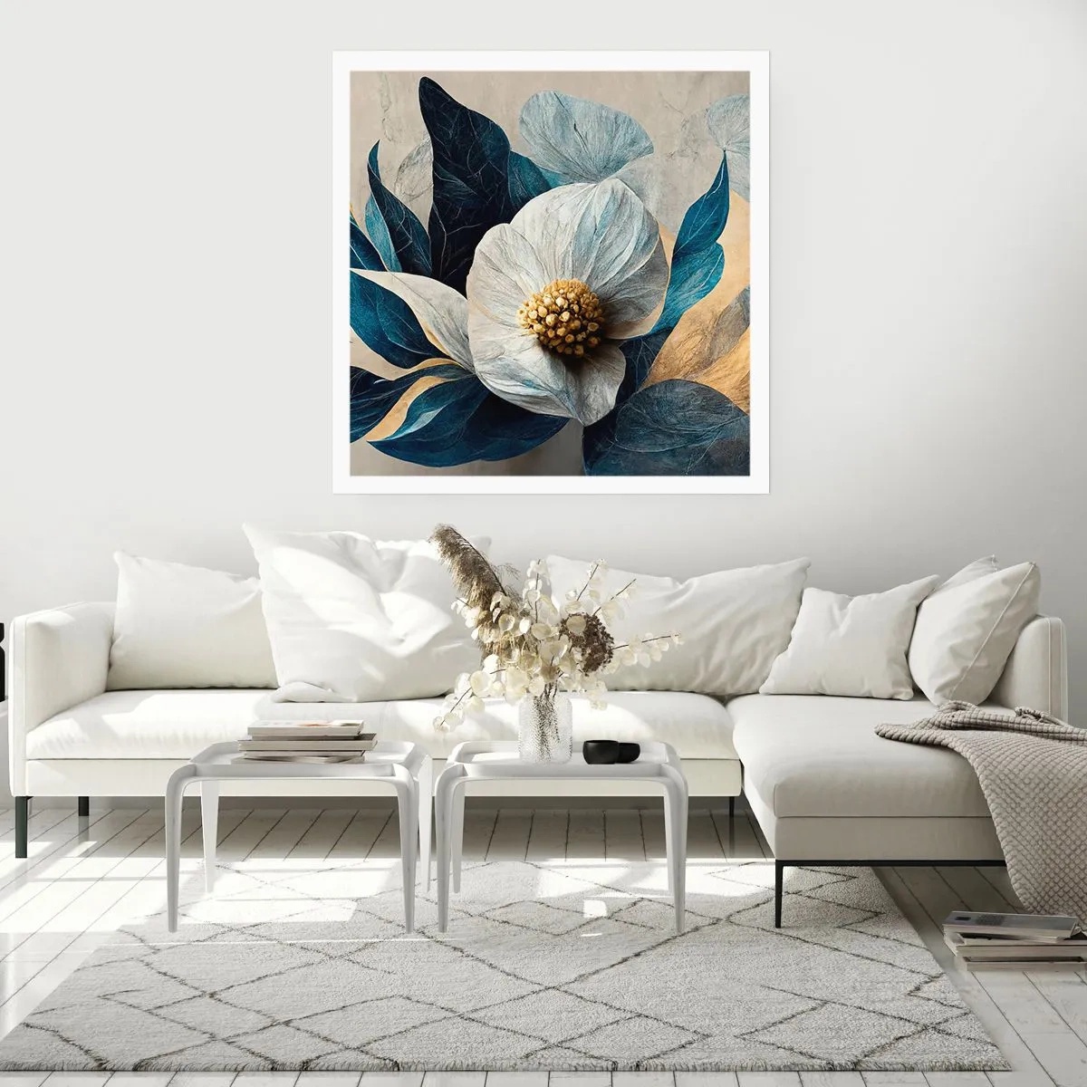 Affiche - Poster - Il a un coeur d'or - 60x60 cm