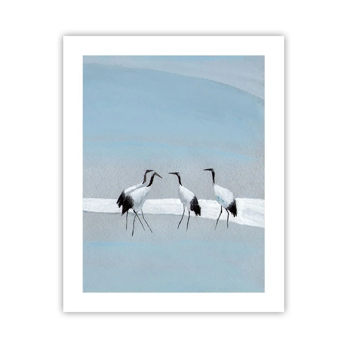 Affiche - Poster - Après une chaude journée - 40x50 cm