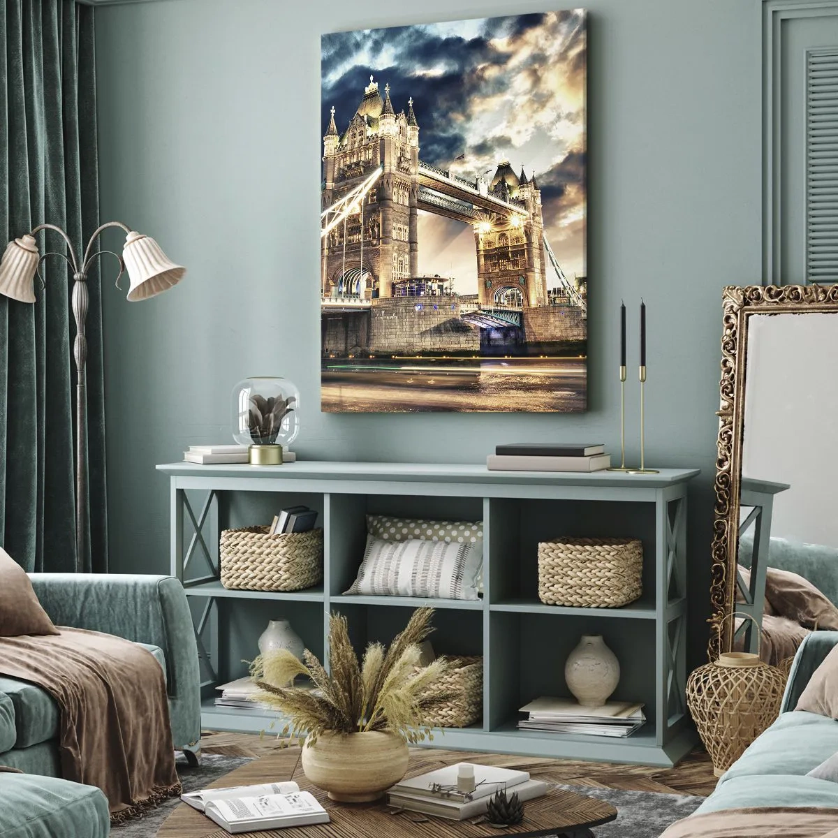 Impression sur toile - Image sur toile - Monument de l'empire victorien - 55x100 cm