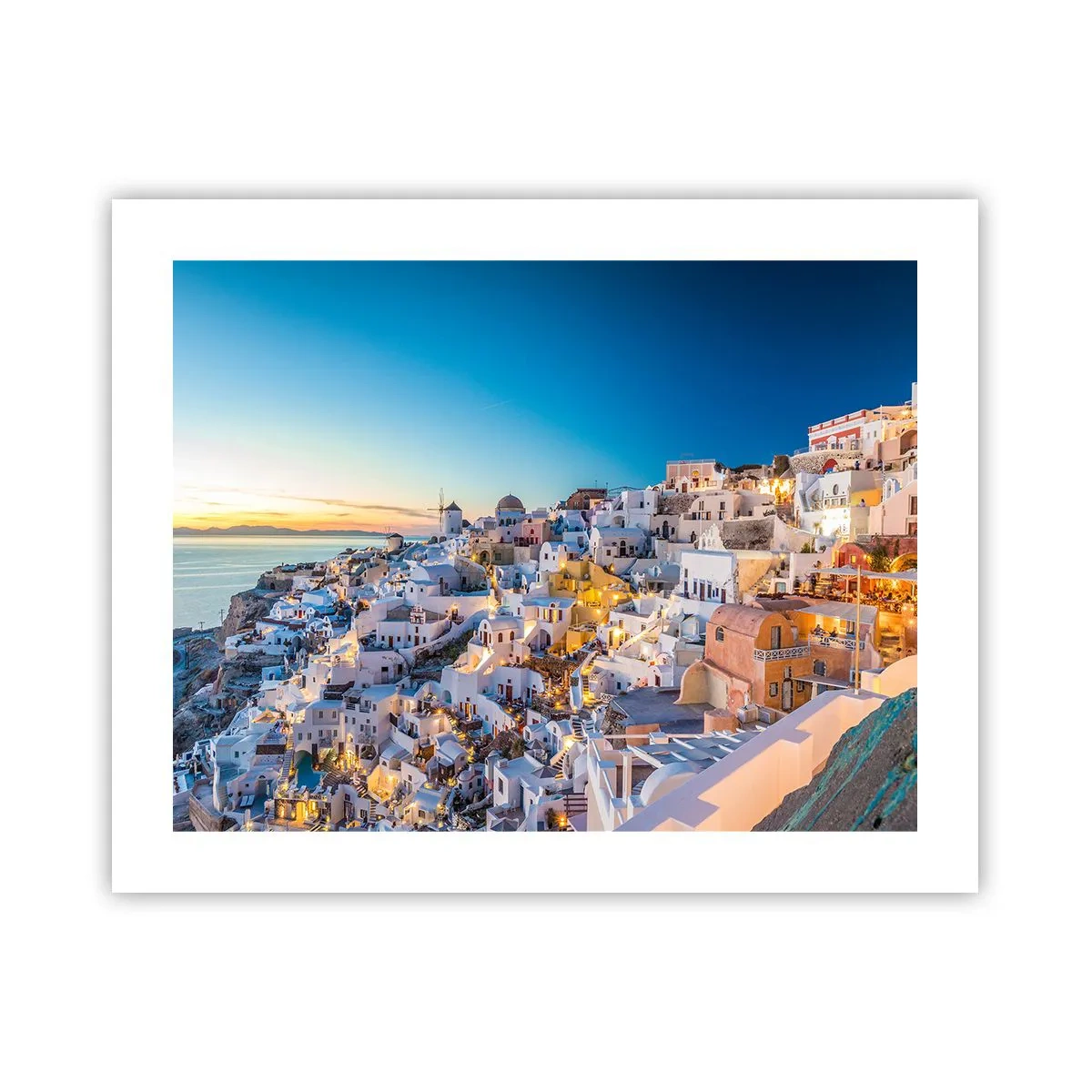 Affiche - Poster - L'essence de la grecque - 50x40 cm