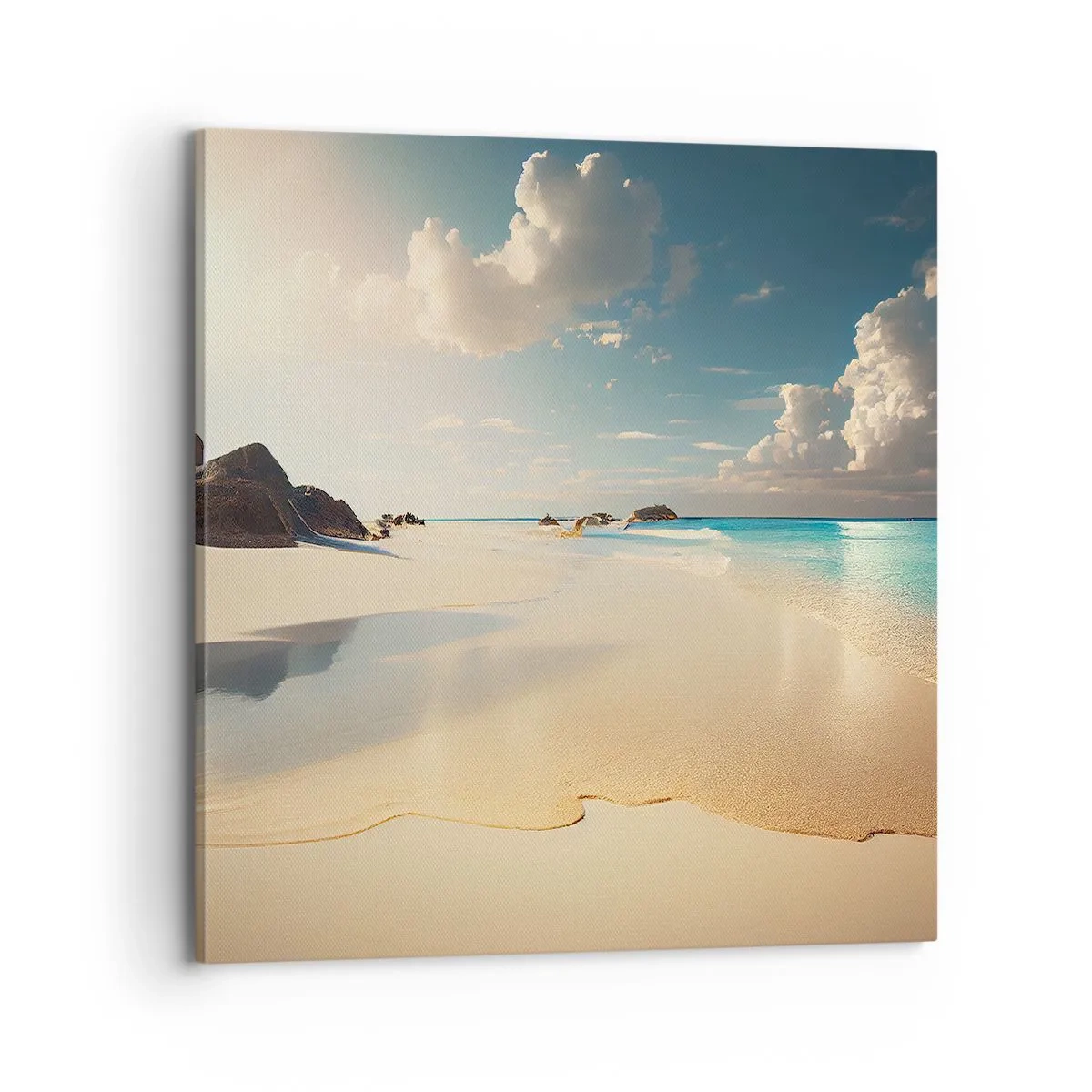 Impression sur toile - Image sur toile - Une journée de rêve - 70x70 cm