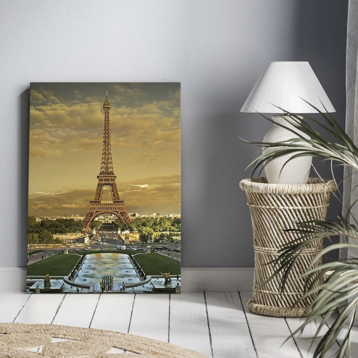 Impression sur toile - Image sur toile - La reine de Paris - 45x80 cm