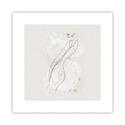 Affiche - Poster - Trompe l'oeil - 30x30 cm