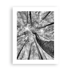 Affiche - Poster - Course vers la lumière - 40x50 cm