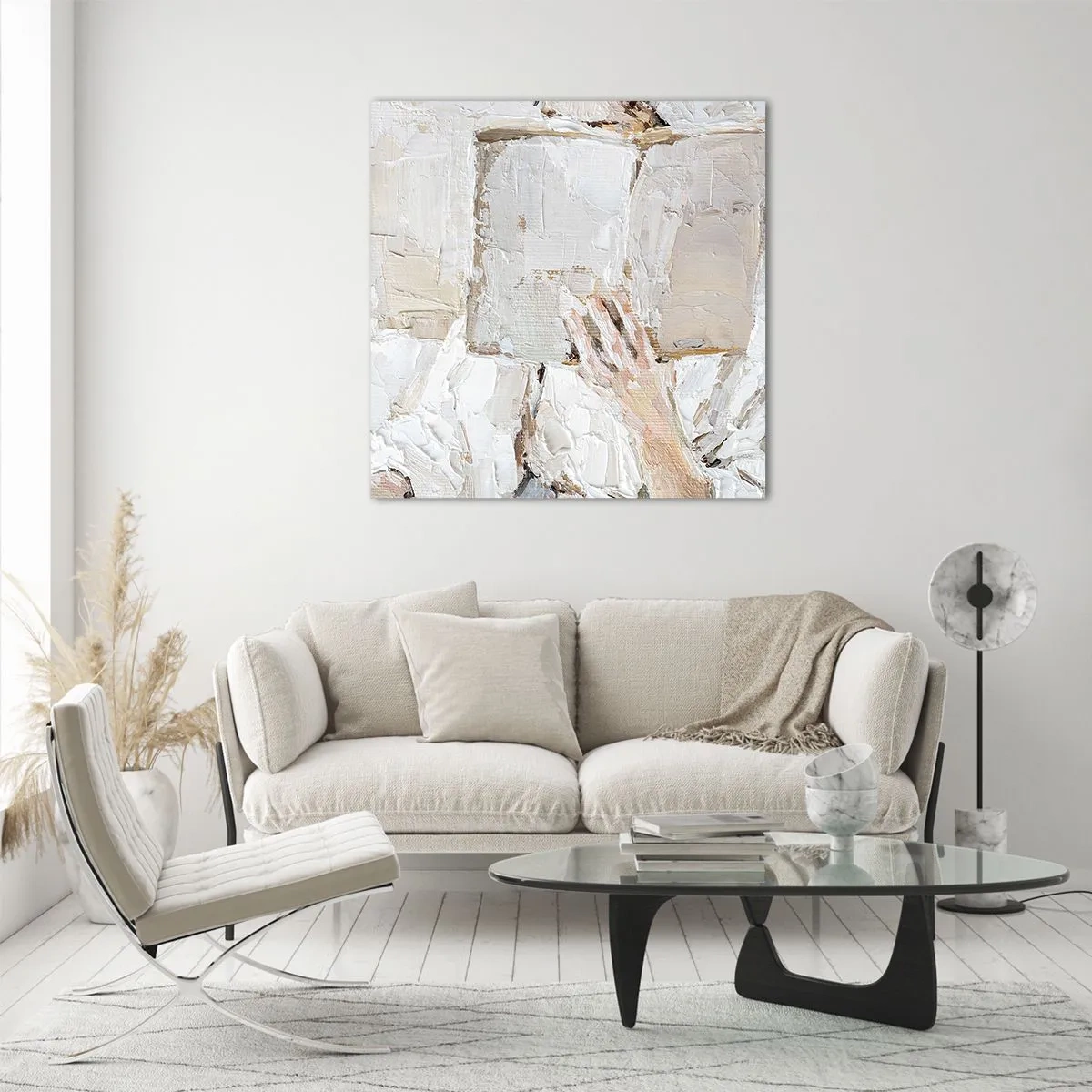 Impression sur verre - Image sur verre - Dans un autre monde - 70x70 cm