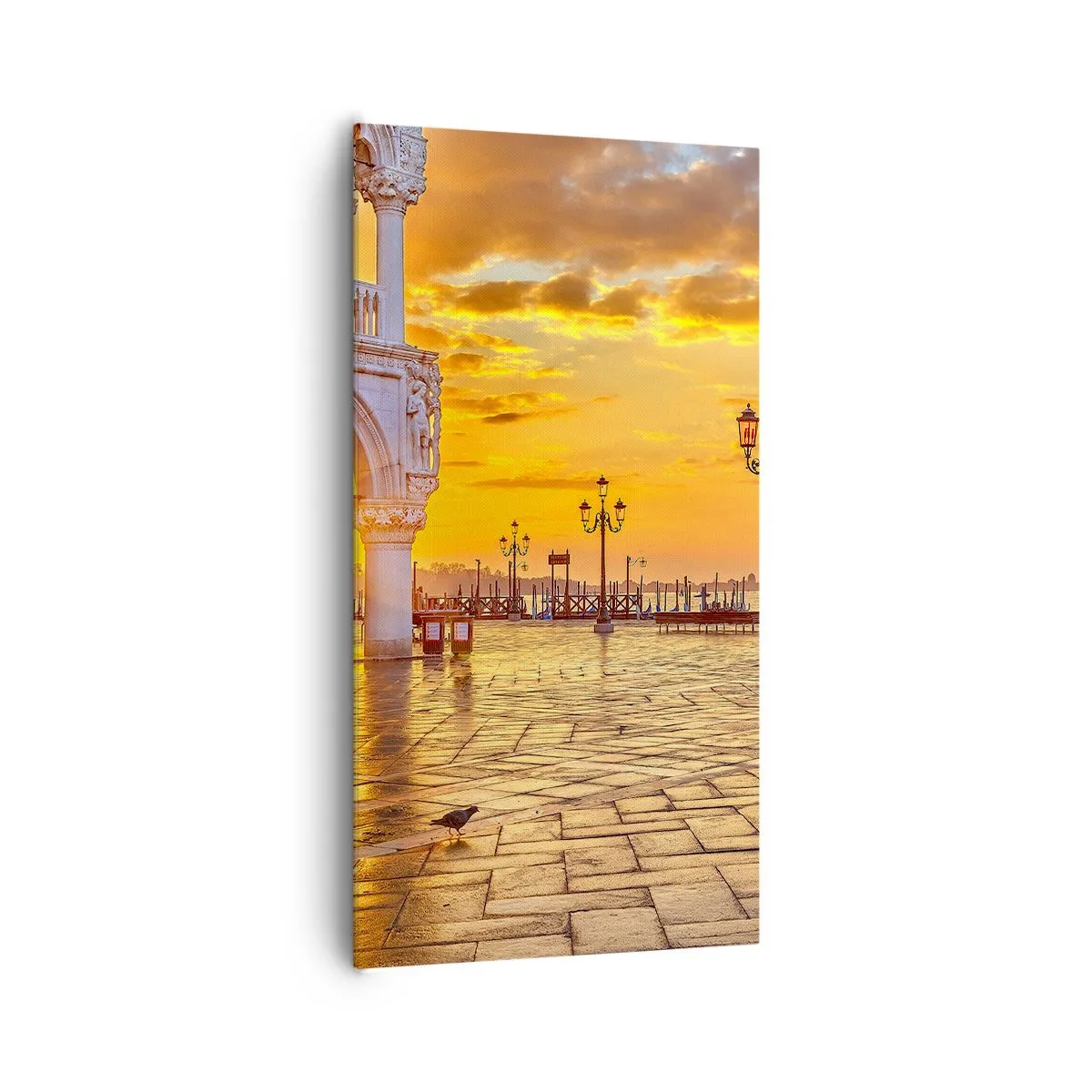 Impression sur toile - Image sur toile - Où est tout le monde? - 65x120 cm