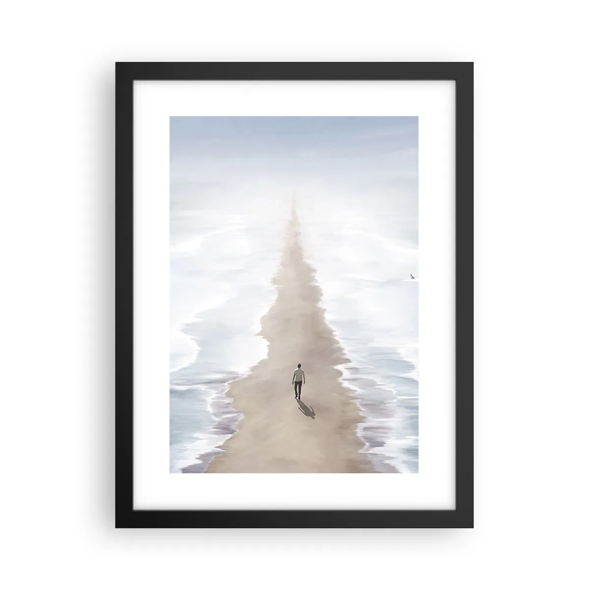 Affiche dans un cadre noir - Poster - Un brillant avenir - 30x40 cm