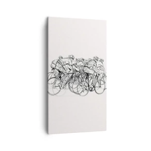 Impression sur toile - Image sur toile - Ensemble en équipe - 45x80 cm