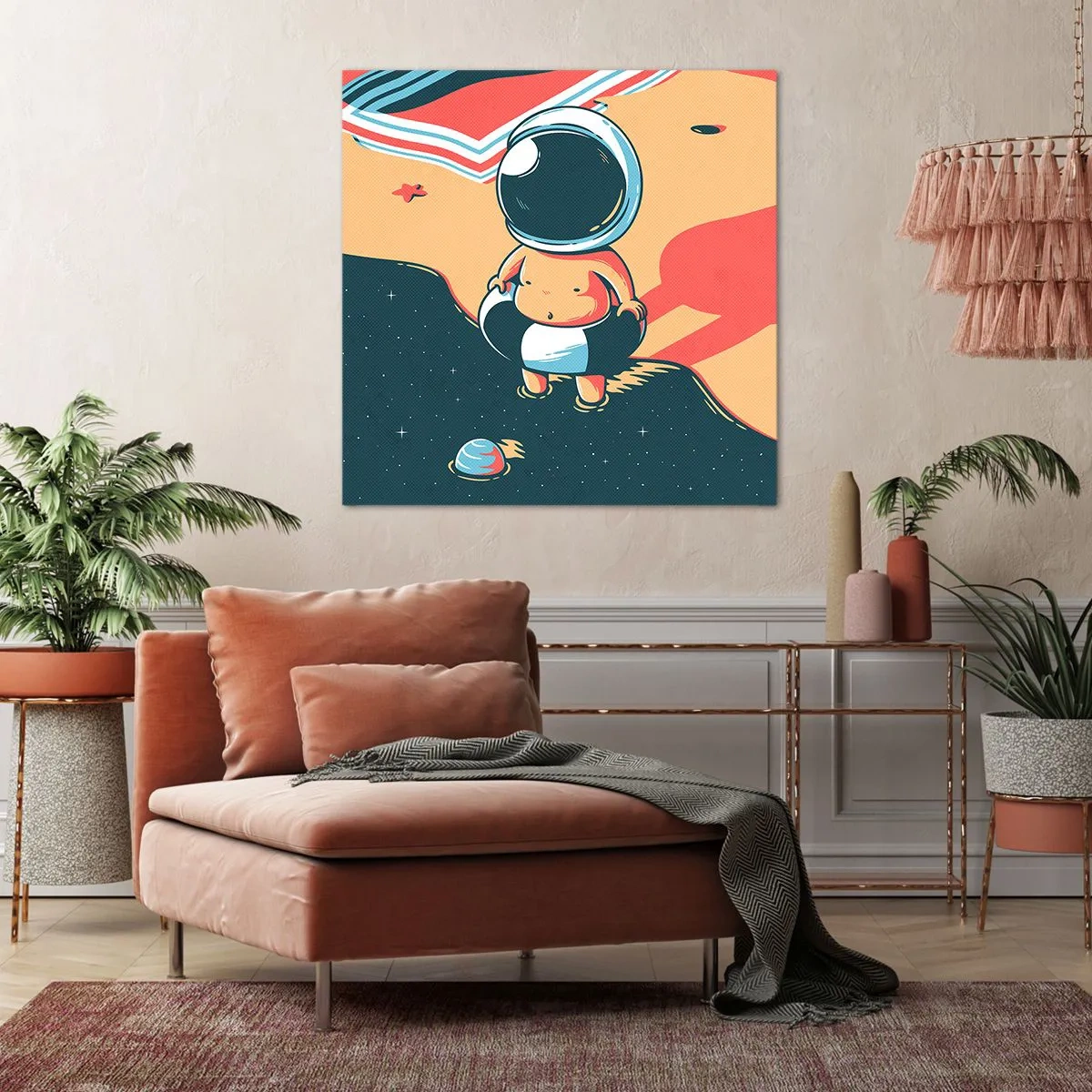 Impression sur toile - Image sur toile - Suivant une autre perspective - 40x40 cm