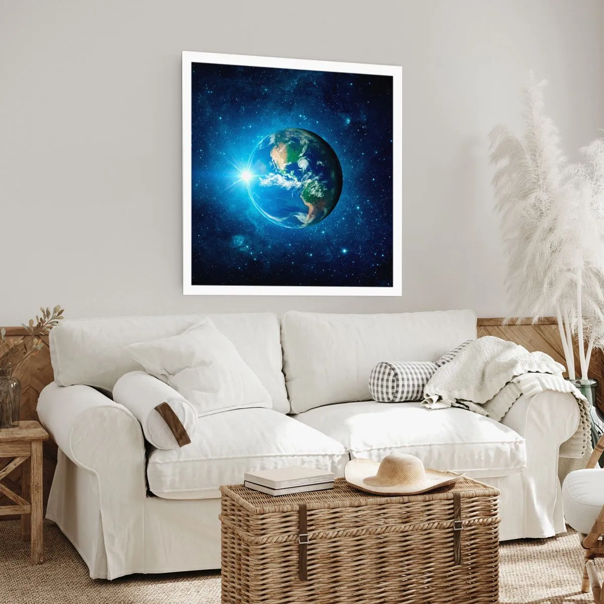 Affiche - Poster - Nous sommes au paradis - 60x60 cm