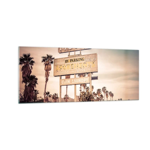 Impression sur verre - Image sur verre - Ici, le temps s'est arrêté - 100x40 cm