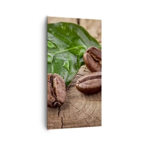 Impression sur toile - Image sur toile - La plus vraie et noire - 65x120 cm