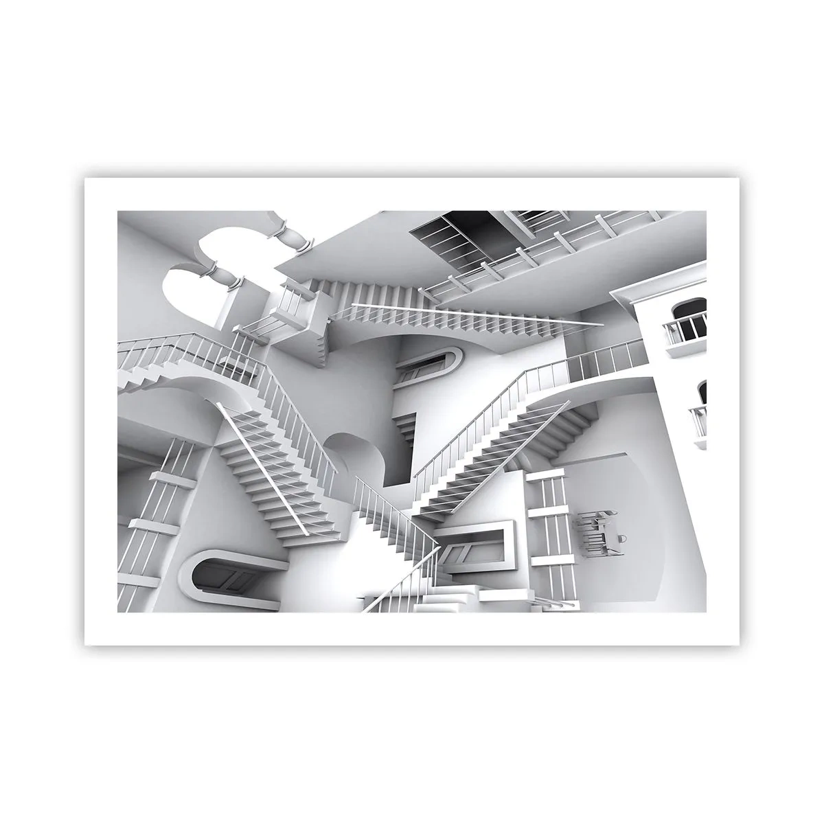 Affiche - Poster - Paradoxes spatiaux - 70x50 cm